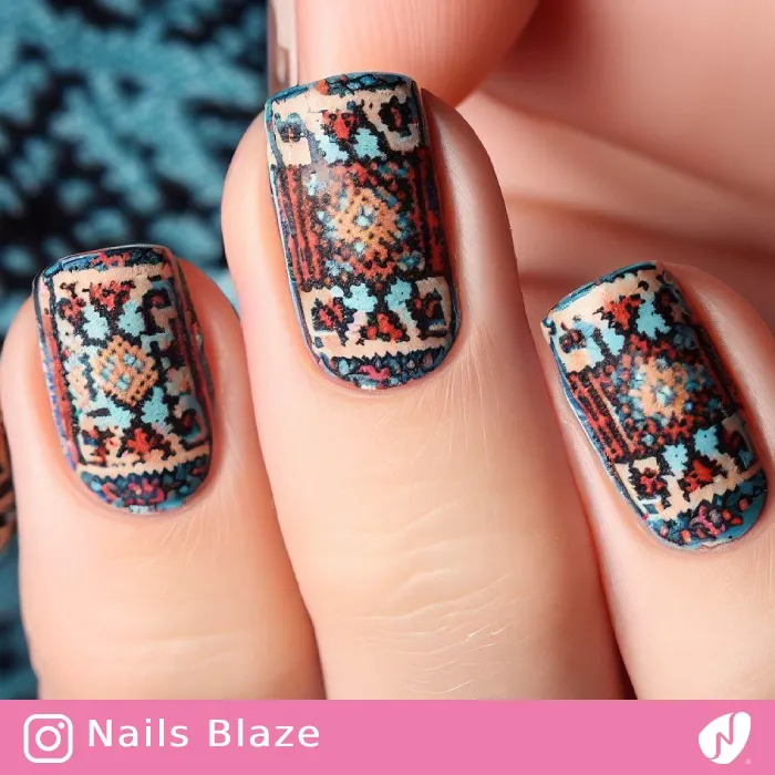 Qashqai Nails | Persian | Tribal - NB196